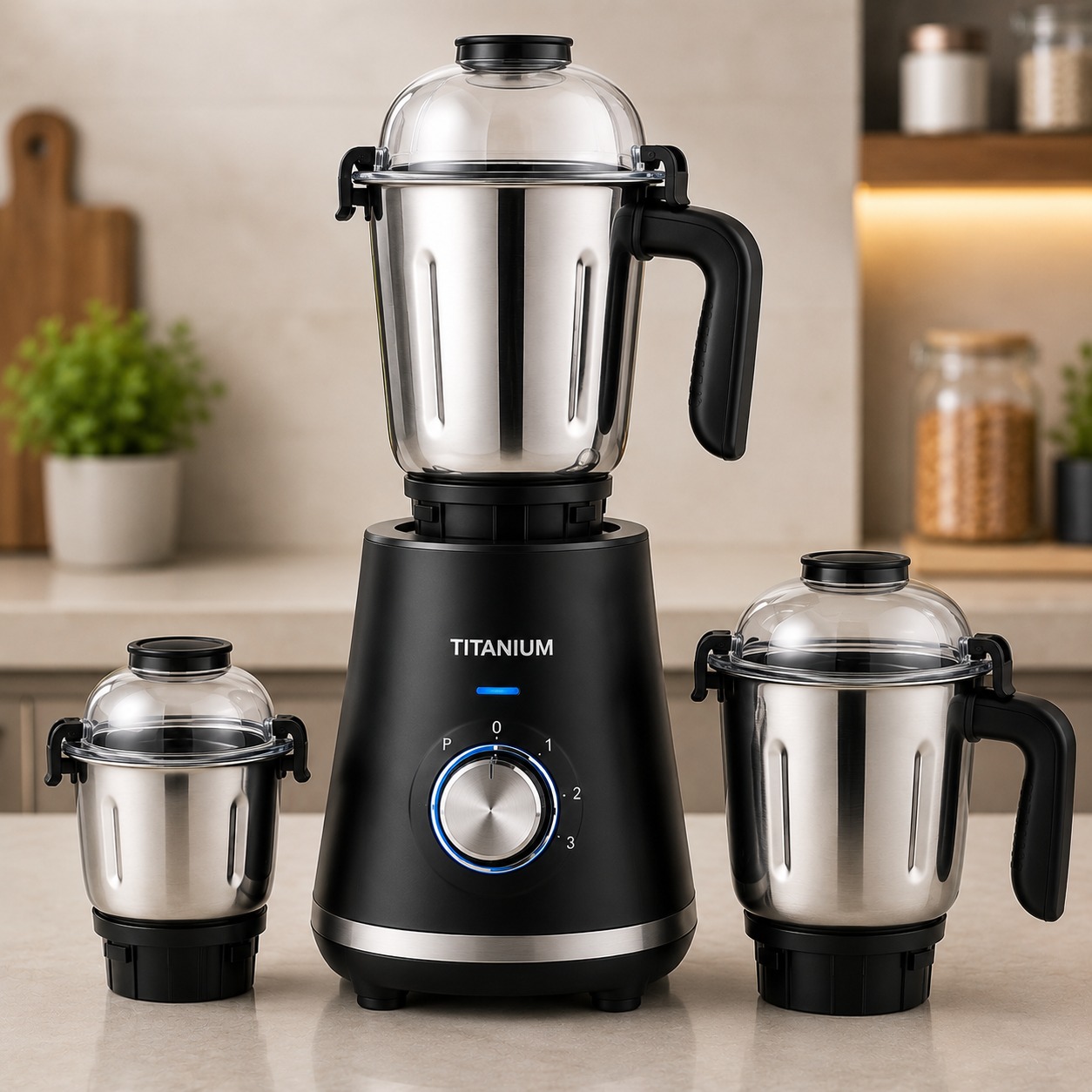 Semex Titanium Pro 1000W Mixer Grinder